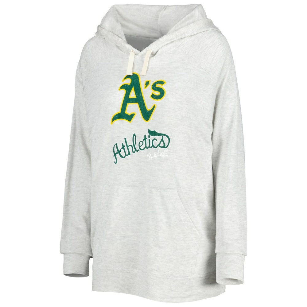 Athletics Touch Women's Pre-Game Raglan Pullover Hoodie Heather Gray