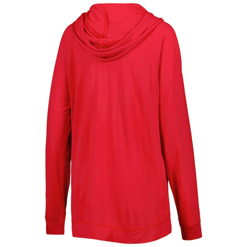Washington Nationals Touch Women's Pre-Game Raglan Pullover Hoodie Red