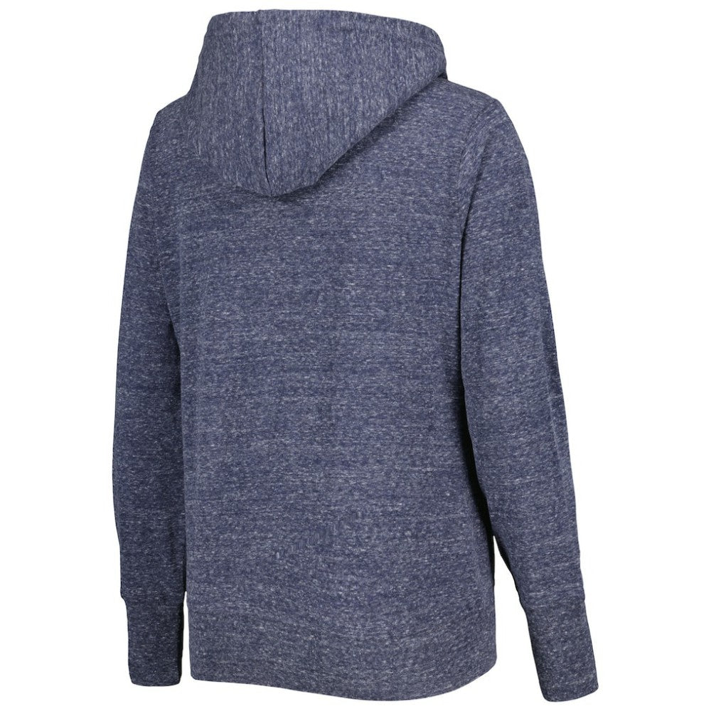 Houston Astros Touch Women's Training Camp Tri-Blend Lightweight Full-Zip Hoodie Heather Navy