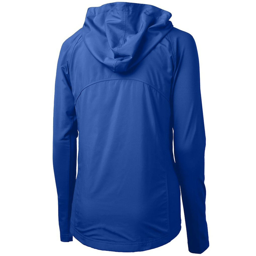 Seattle Seahawks Cutter & Buck Women's Throwback Logo Adapt Eco Knit Hybrid Recycled Full-Zip Hoodie - Royal online