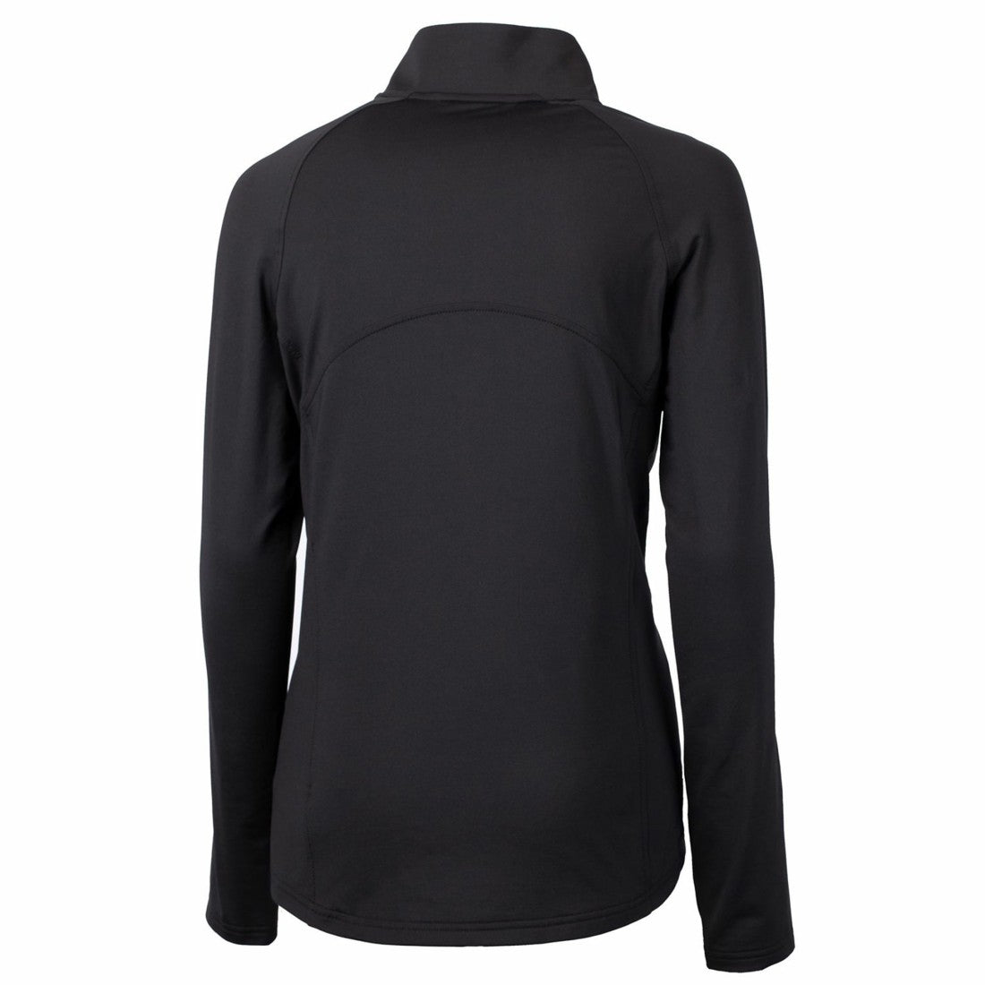 Tampa Bay Buccaneers Cutter & Buck Women's Throwback Logo Adapt Eco Knit Stretch Recycled Half-Zip Pullover Top - Black on sale