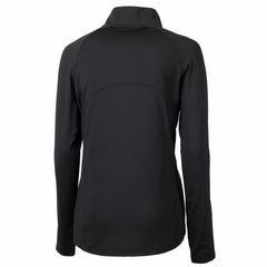 Tampa Bay Buccaneers Cutter & Buck Women's Throwback Logo Adapt Eco Knit Stretch Recycled Half-Zip Pullover Top - Black on sale