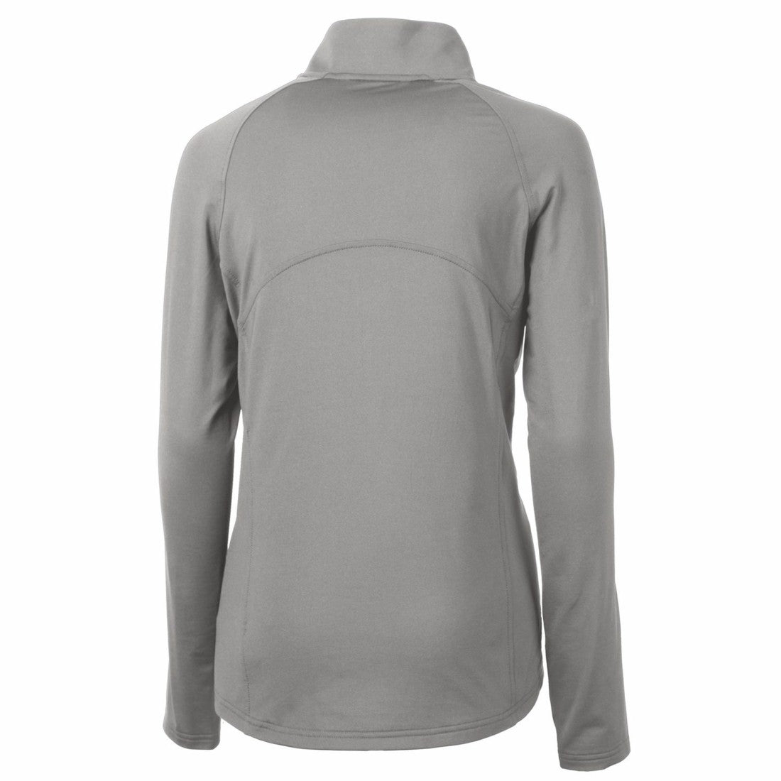 Detroit Lions Cutter & Buck Women's Throwback Logo Adapt Eco Knit Stretch Recycled Half-Zip Pullover Top - Gray discount