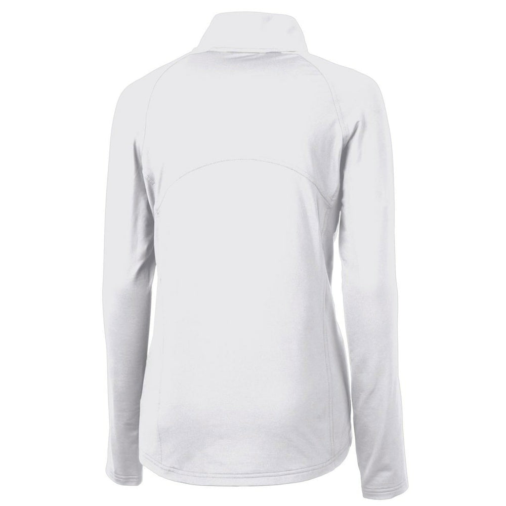 Buffalo Bills Cutter & Buck Women's Throwback Logo Adapt Eco Knit Stretch Recycled Half-Zip Pullover Top - White online