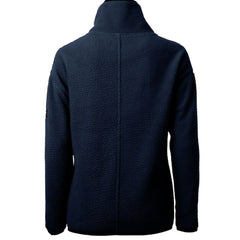 New York Giants Cutter & Buck Women's Throwback Logo Cascade Eco Sherpa Fleece Half-Zip Pullover Jacket - Navy outlet