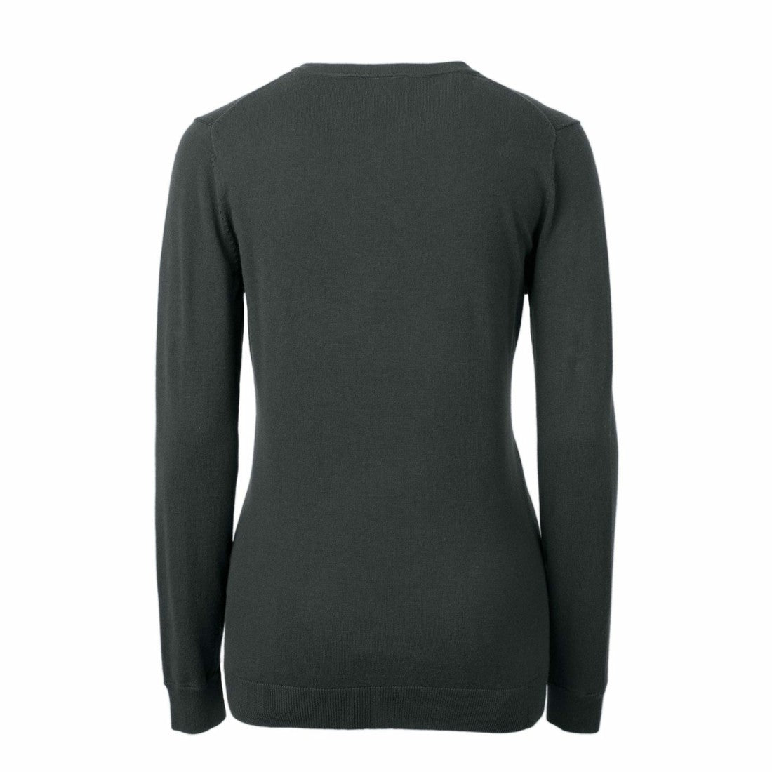 Detroit Lions Cutter & Buck Women's Throwback Logo Lakemont Tri-Blend V-Neck Sweater - Heather Charcoal sale