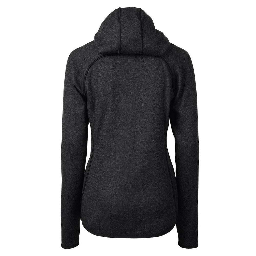Denver Broncos Cutter & Buck Women's Throwback Logo Mainsail Full-Zip Jacket - Heather Charcoal discount