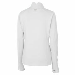 Detroit Lions Cutter & Buck Women's Throwback Logo Traverse Stretch Quarter-Zip Pullover Top - White sale