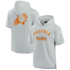 Phoenix Suns Unisex Elements Super Soft Fleece Short Sleeve Pullover Hoodie - Gray for sale