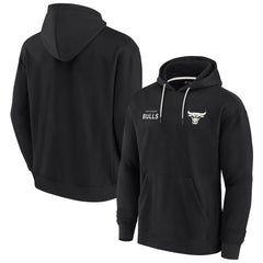 Chicago Bulls Unisex Elements Super Soft Fleece Pullover Hoodie - Black sale