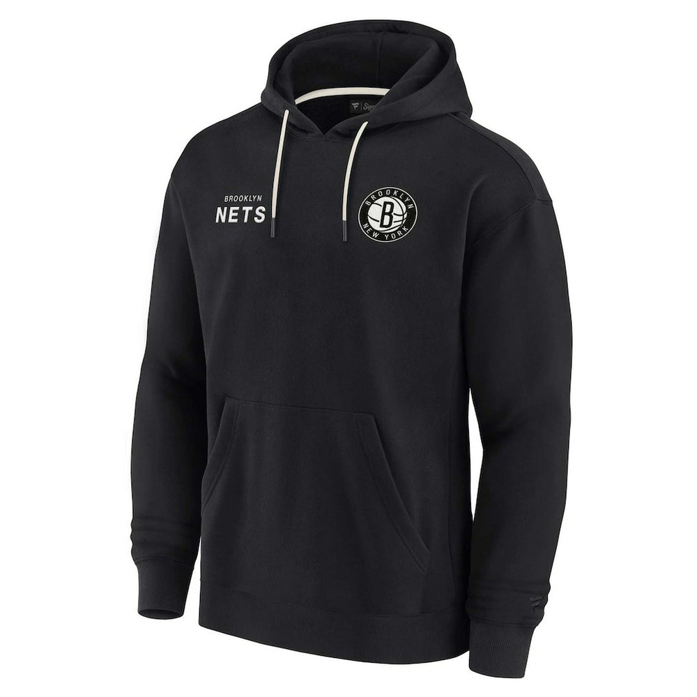 Brooklyn Nets Unisex Elements Super Soft Fleece Pullover Hoodie - Black online