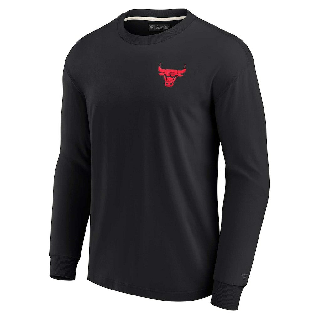 Chicago Bulls Unisex Elements Super Soft Long Sleeve T-Shirt sale - Black shop