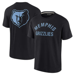 Memphis Grizzlies Unisex Elements Super Soft Short Sleeve T-Shirt - Black cheap