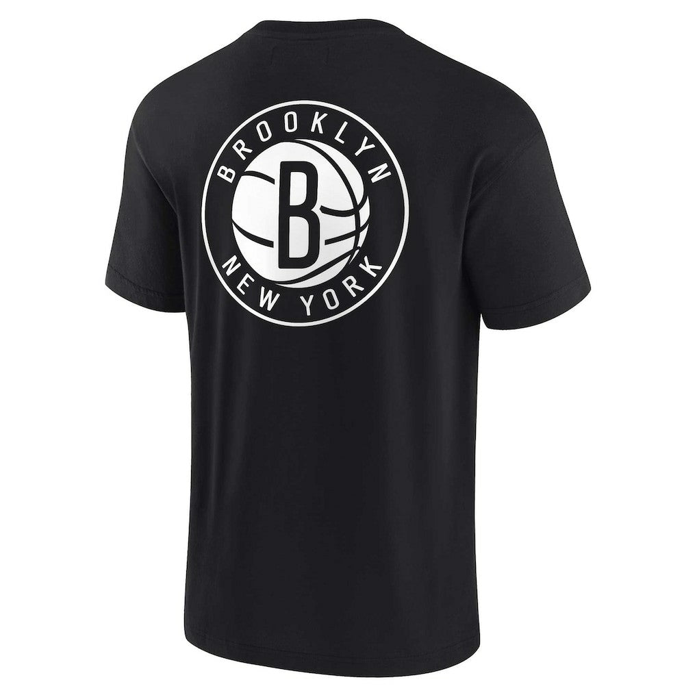Brooklyn Nets Unisex Elements Super Soft Short Sleeve T-Shirt - Black cheap