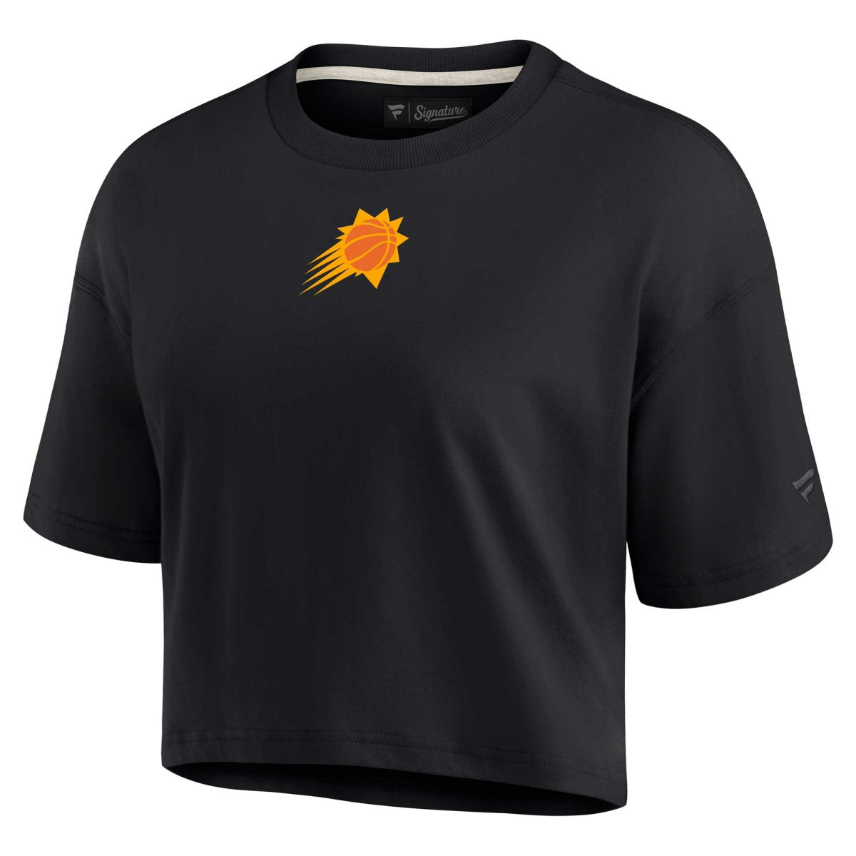 Phoenix Suns Women's Elements Super Soft Boxy Cropped T-Shirt - Black discount