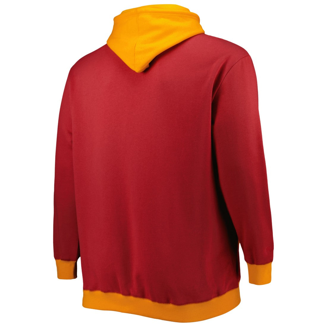 Tampa Bay Buccaneers Big & Tall Big Face Pullover Hoodie - Red/Orange on sale