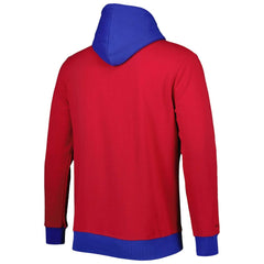 New York Giants Big & Tall Big Face Pullover Hoodie - Red/Royal outlet