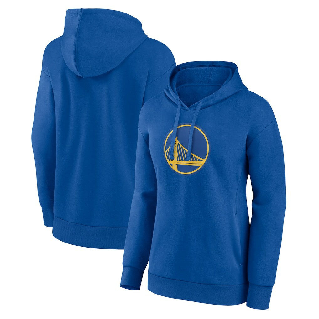 Golden State Warriors Women's Team Primary Logo Pullover Hoodie sale - Royal discount