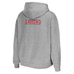 Atlanta Falcons WEAR by Erin Andrews Women's Team Full-Zip Hoodie - Heathered Gray for sale