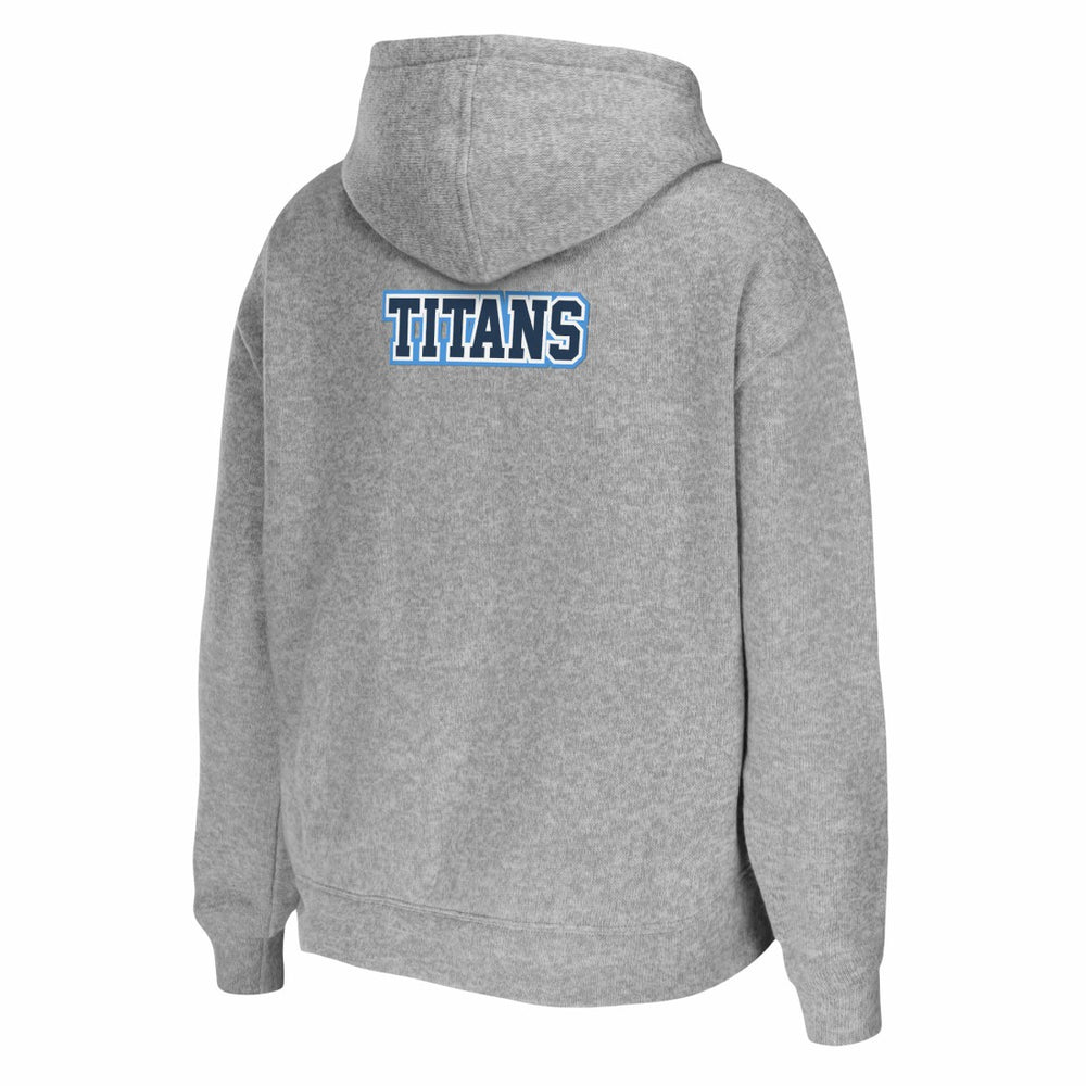 Tennessee Titans WEAR by Erin Andrews Women's Team Full-Zip Hoodie - Heathered Gray cheap
