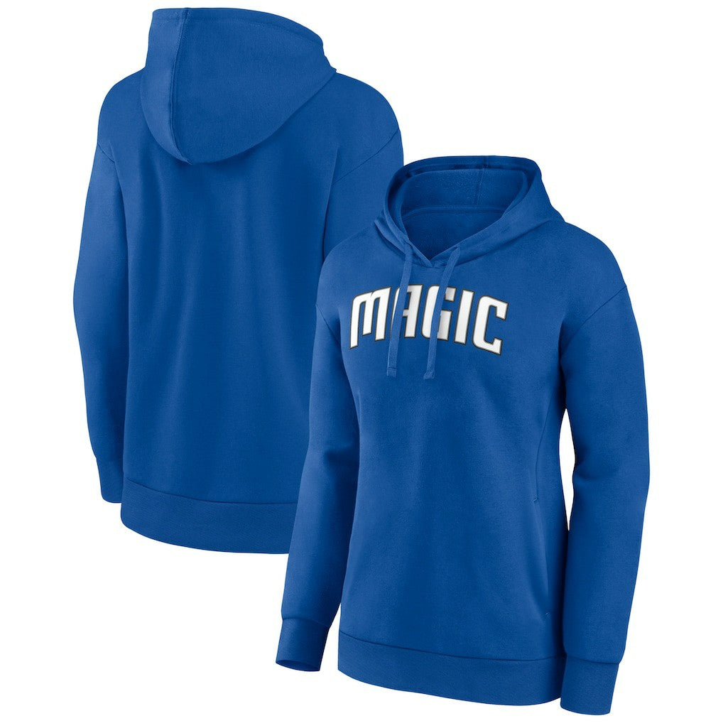 Orlando Magic Women's Wordmark Alt Pullover Hoodie - Blue on sale