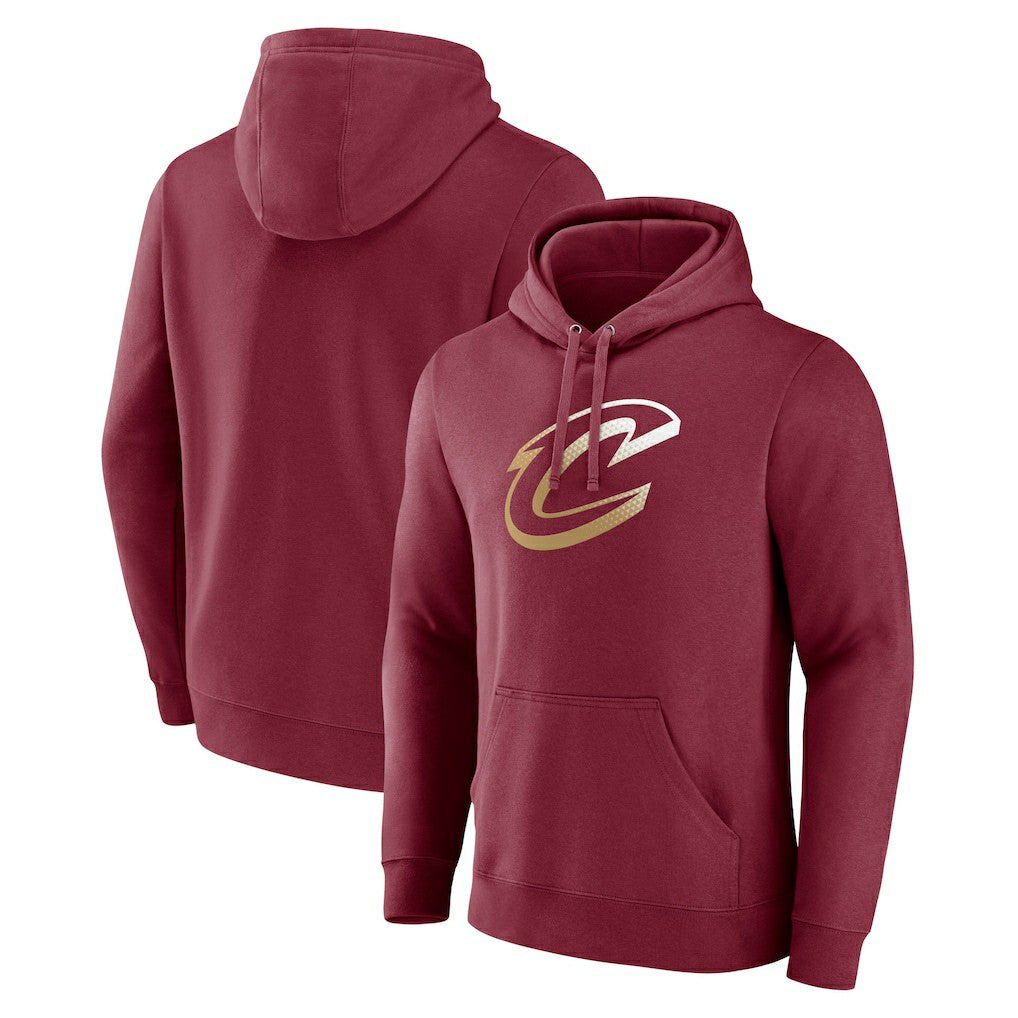 Cleveland Cavaliers Women's Gradient Logo Pullover Hoodie sale - Wine outlet
