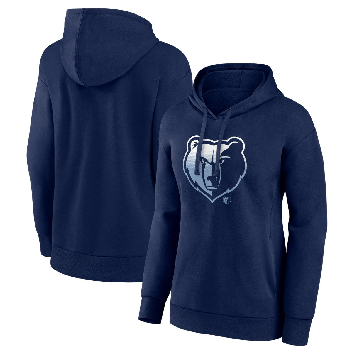 Memphis Grizzlies Women's Gradient Logo Pullover Hoodie - Navy online