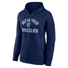 Memphis Grizzlies Women's Overtime Pullover Hoodie - Navy sale