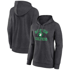 Boston Celtics Women's Overtime Pullover Hoodie - Charcoal on sale