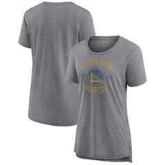 Golden State Warriors Women's Heritage Tri-Blend T-Shirt sale - Heather Gray sale