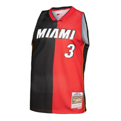 Dwyane Wade Miami Heat Big & Tall Hardwood Classics 2005/06 Split Swingman Jersey - Black/Red online