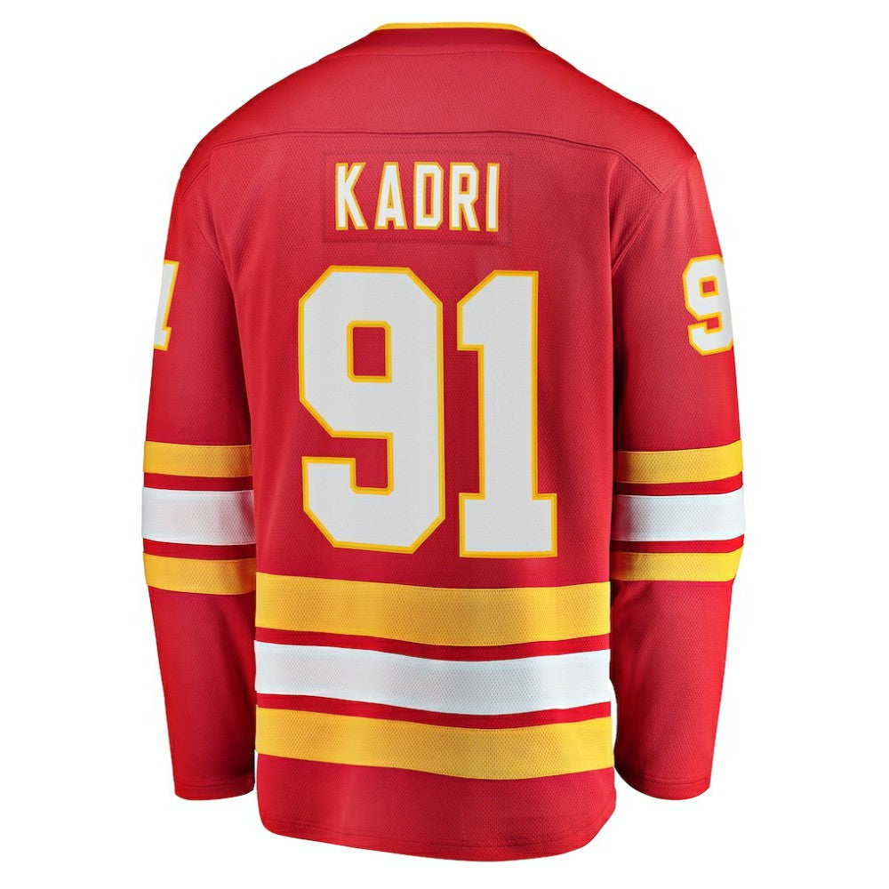 Nazem Kadri Calgary Flames Fanatics Home Breakaway Player Jersey - Red Jerseys
