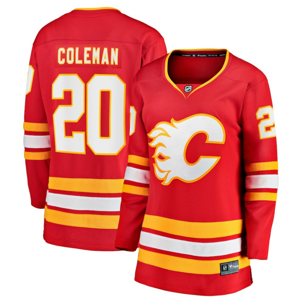 Blake Coleman Calgary Flames Fanatics Women's Home Breakaway Player Jersey - Red Jerseys