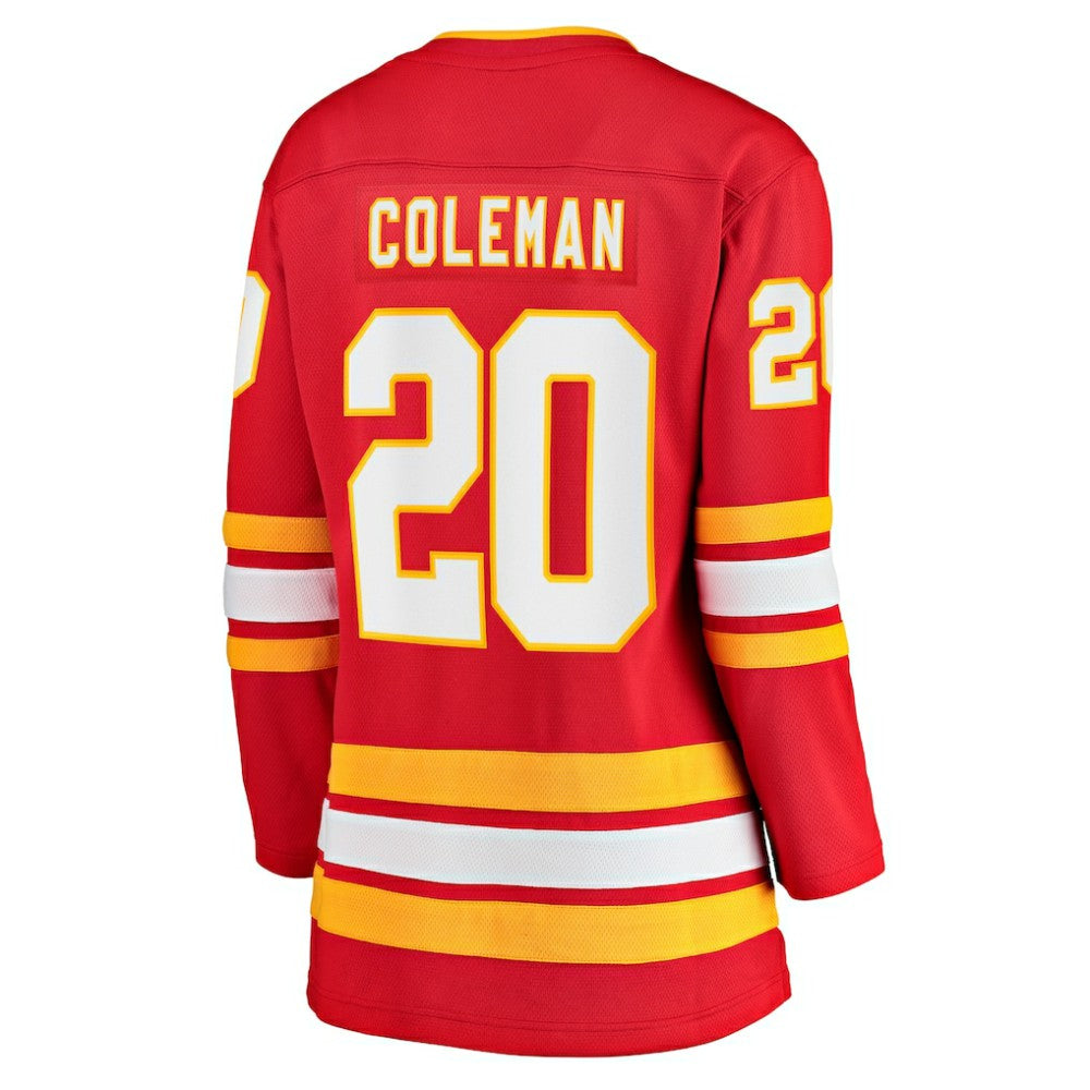 Blake Coleman Calgary Flames Fanatics Women's Home Breakaway Player Jersey - Red Jerseys