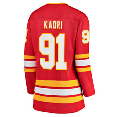 Nazem Kadri Calgary Flames Fanatics Women's Home Breakaway Player Jersey - Red Jerseys