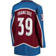 Pavel Francouz Colorado Avalanche Fanatics Women's Home Breakaway Player Jersey - Burgundy Jerseys