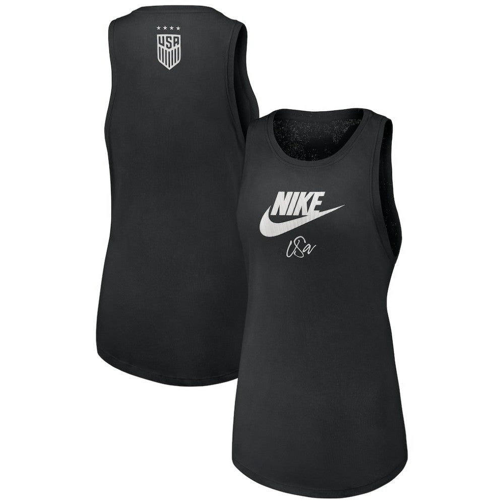 USWNT Women's Futura Tank Top - Black online