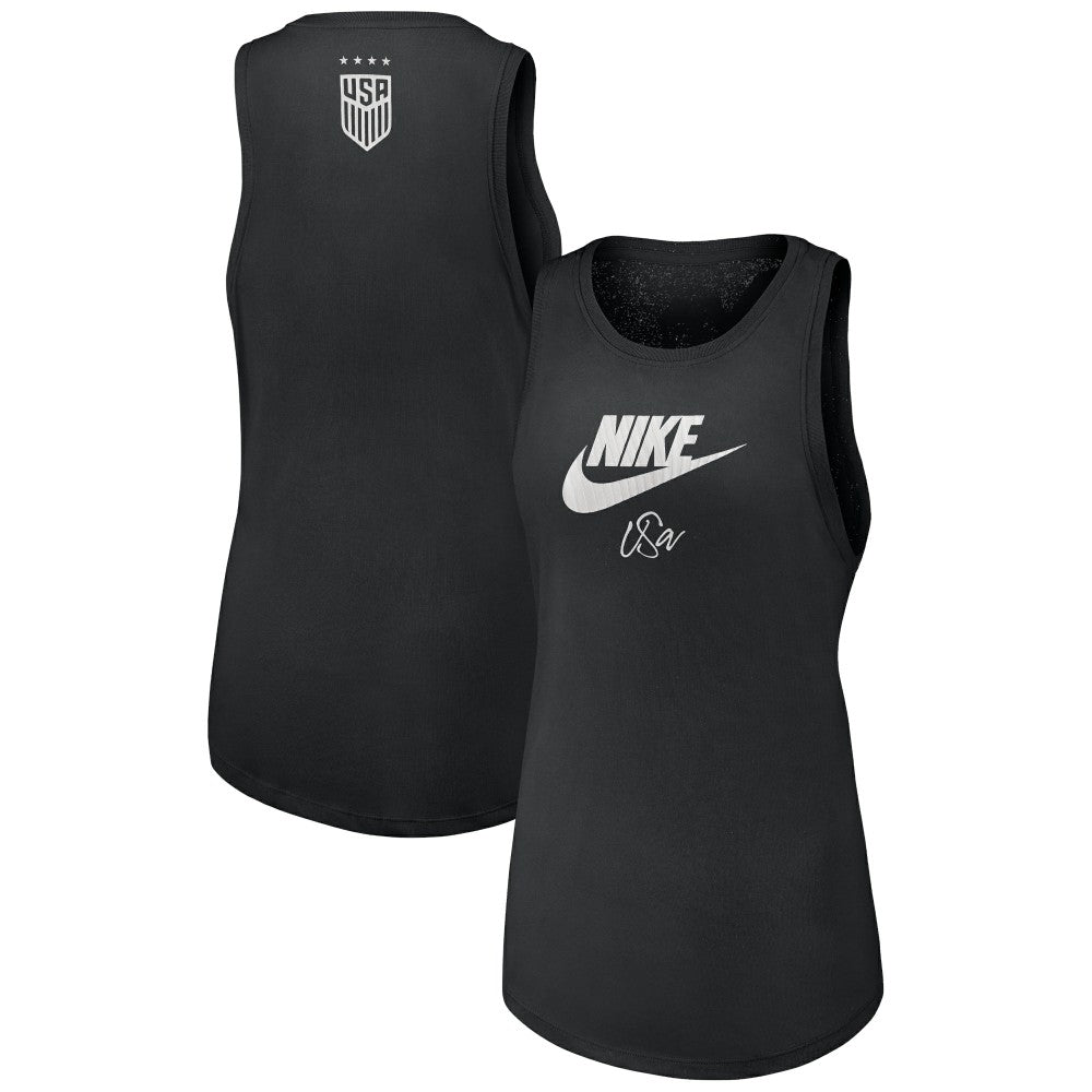 USWNT Women's Futura Performance Tank Top - Black online