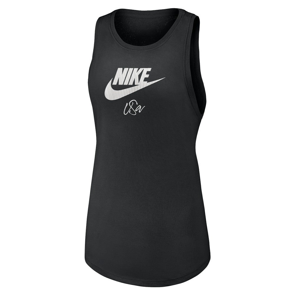 USWNT Women's Futura Performance Tank Top - Black online