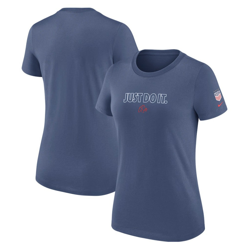 USWNT Women's Just Do It T-Shirt - Blue for sale