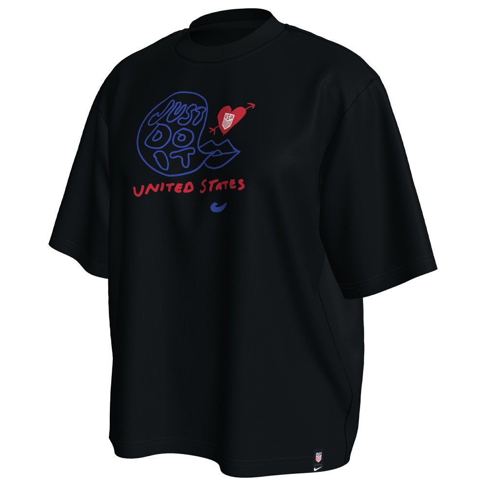 USMNT Women's Spring T-Shirt - Black for sale