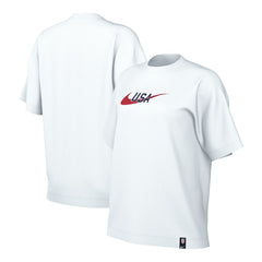 USMNT Women's Swoosh T-Shirt - White on sale