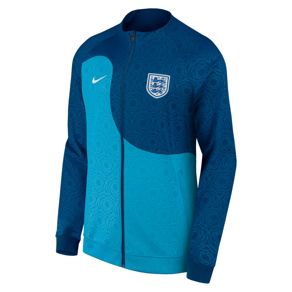 England Women's National Team Men's 2003 Academy Pro Anthem Raglan Performance Full-Zip Jacket - Blue discount