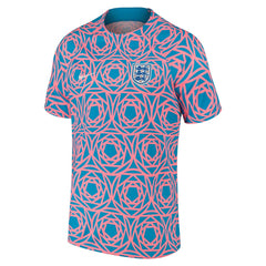 England Women's National Team 2023 Academy Pro Pre-Match Top - Blue cheap