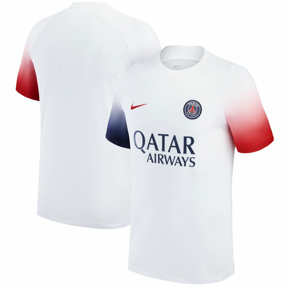 Paris Saint-Germain 2023/24 Academy Pro Pre-Match Top - White shop