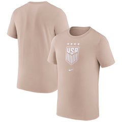 USWNT Crest T-Shirt - Tan discount