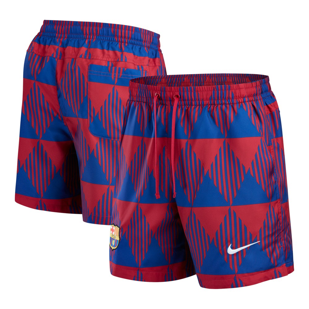 Barcelona Hi Flow Shorts - Red outlet