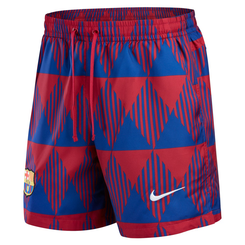 Barcelona Hi Flow Shorts - Red outlet