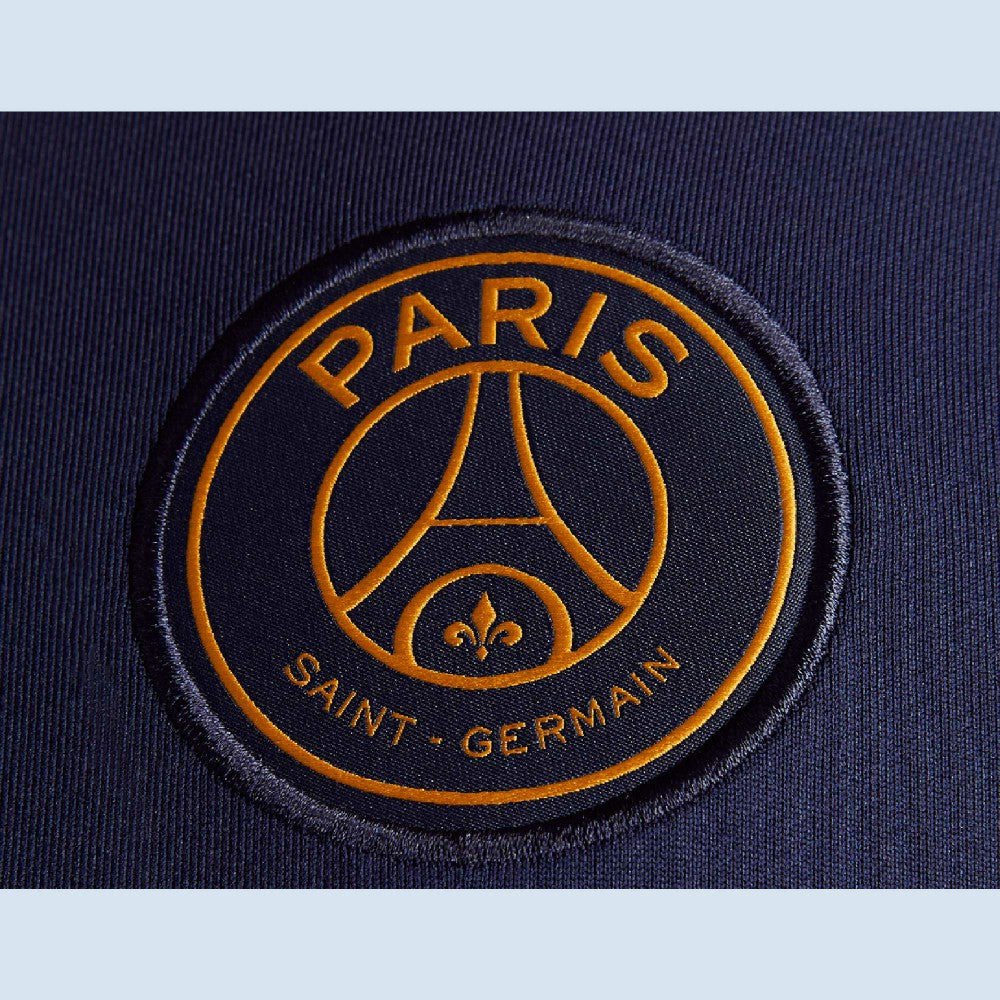 Paris Saint-Germain 2023/24 Strike Drill Performance Raglan Quarter-Zip Long Sleeve Top - Navy online