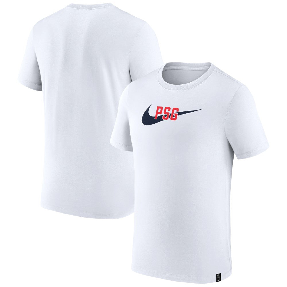 Paris Saint-Germain Swoosh T-Shirt - White online